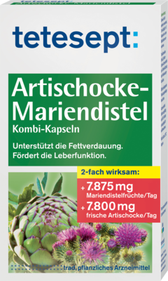 Tetesept Artischocke Mariendistel Kombi (PZN 01671653)