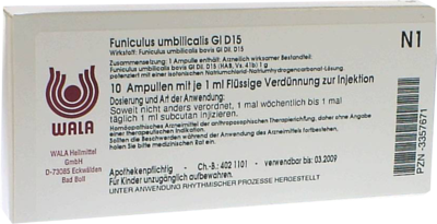 Funiculus Umbilicalis Gl D 15 Amp. (PZN 03357671)