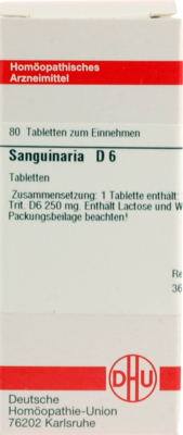 Sanguinaria D 6 (PZN 02123623)