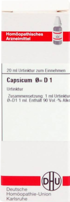 Capsicum Urtinktur D 1 (PZN 02609780)