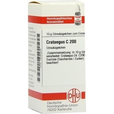 Crataegus C 200 Globuli, 10 g (PZN 00545828)