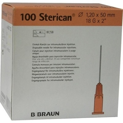 Sterican Kanuelen 18gx2 1,2x50mm (PZN 07463223)