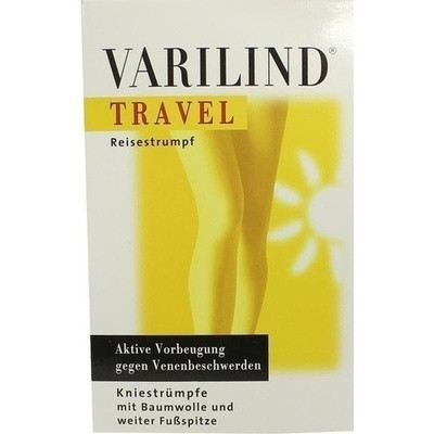 Varilind Travel Kniestr.bw l Schwarz (PZN 04252773)
