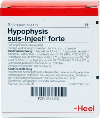 Hypophysis Suis Injeele Forte (PZN 00513490)