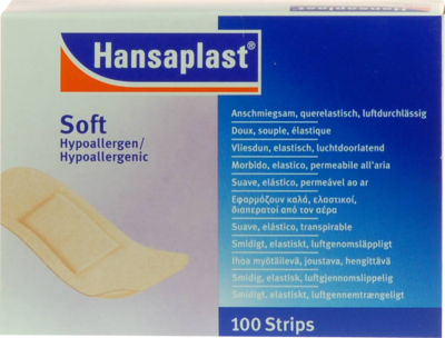 Hansaplast Soft Strips 3,0x7,2cm (PZN 00757950)