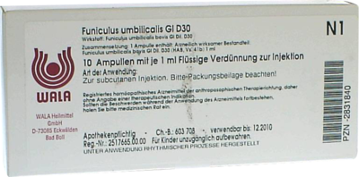 Funiculus Umbilicalis Gl D 30 Amp. (PZN 02831840)
