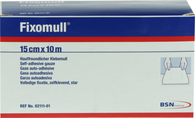 Fixomull Klebemull 10mx15cm (PZN 01598703)