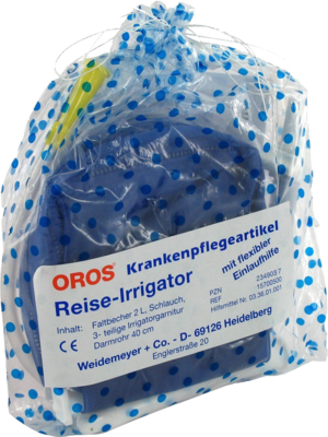 Irrigator Reise Komplett Oros (PZN 02349037)