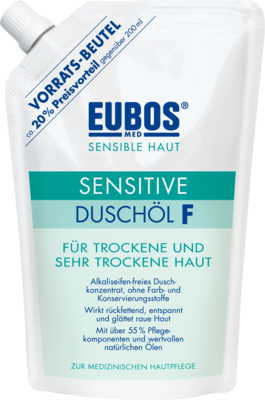 Eubos Sensitive Dusch Öl F Nachfüll (PZN 08652765)