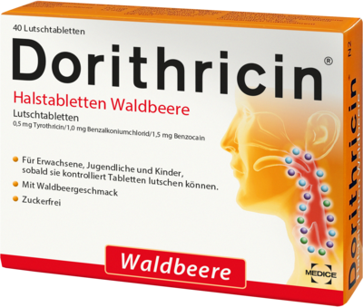 Dorithricin Halstabletten Waldbeere (PZN 10078428)