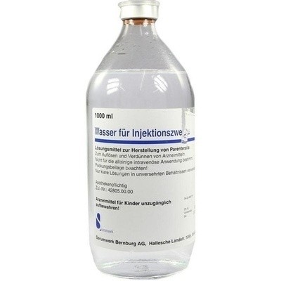 Wasser F Injektionszwecke (PZN 00626604)