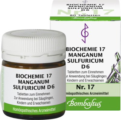 Biochemie 17 Manganum Sulfuricum D6 (PZN 04324863)