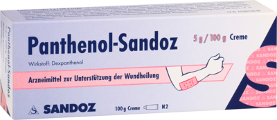 Panthenol Sandoz 5 G/100 G Creme (PZN 00842443)