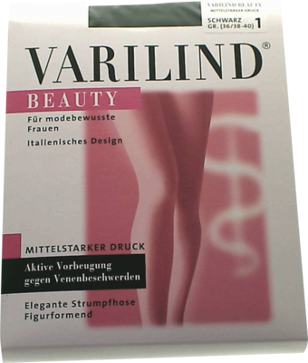Varilind Beauty Strumpfhose schwarz Gr. (PZN 03217705)