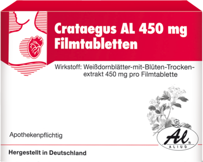 Crataegus Al 450 Mg Filmtabl. (PZN 00013184)