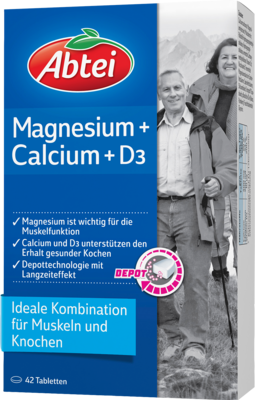 Abtei Magnesium Calcium+d3depot (PZN 08738478)