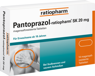 Pantoprazol ratiopharm SK 20mg (PZN 05520856)