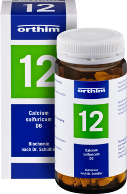 Biochemie 12 Calcium Sulfuricum D6 (PZN 04532308)