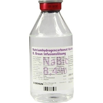 Natrium Hydrogencarbonat B.braun 8,4% Glas (PZN 01579775)