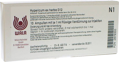 Hypericum Ex Herba D 12 (PZN 02879350)