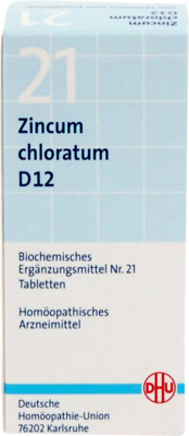Biochemie 21 Zincum Chloratum D 12 (PZN 02581691)
