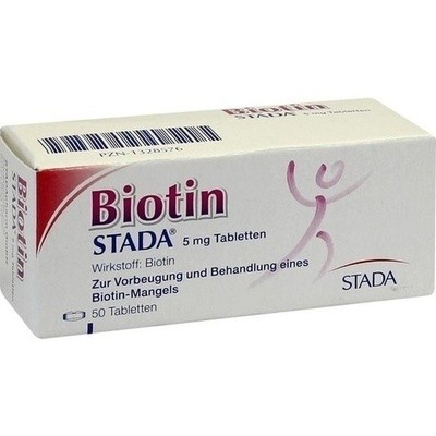 Biotin Stada 5 Mg (PZN 01328576)