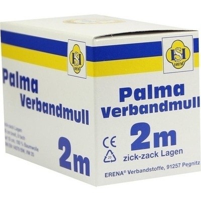 Palma Verbandmull 2m Zickzack Lagen 80cm Breit (PZN 02794955)