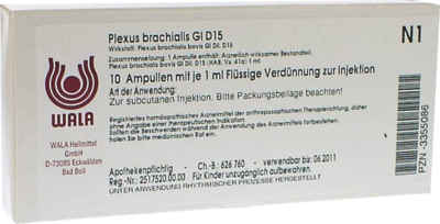 Plexus Brachialis Gl D 15 Amp. (PZN 03355086)