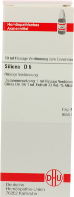Silicea D 6 Dil. (PZN 02888969)