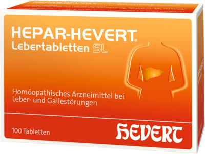 Hepar Hevert Lebertabletten Sl (PZN 07021040)