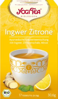 Yogi Tea Ingwer Zitrone Bio (PZN 09687872)