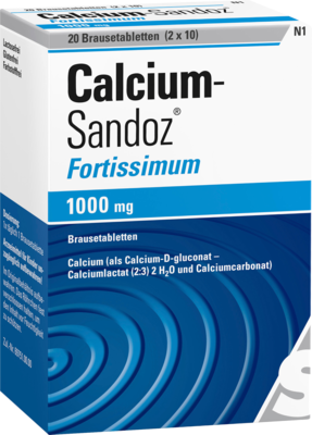 Calcium Sandoz fortissimum Brause (PZN 01593077)