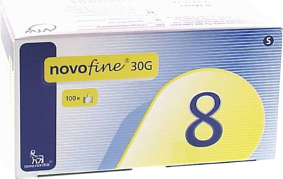 Novofine 8 Kanuelen 0,30x8mm Tw (duennwandig) (PZN 07669539)