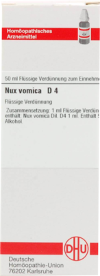 Nux Vomica D 4 Dil. (PZN 01780690)