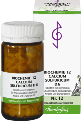 Biochemie 12 Calcium Sulfuricum D 6 (PZN 01073917)