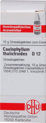 Caulophyllum Thalictroides D12 (PZN 04211047)