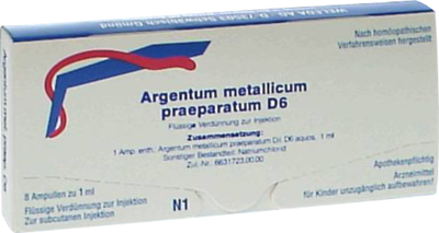 Argentum Metallicum Praep. D 6 Amp. (PZN 01617866)