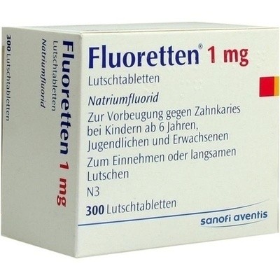 Fluoretten 1,0 Mg (PZN 02477953)