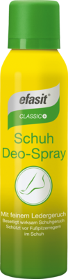 Efasit CLASSIC+ Schuh Deo-Spray, 150 ml (PZN 01118560)