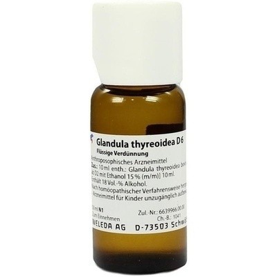 Glandula Thyreoidea D 6 Dil. (PZN 02594133)