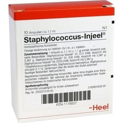 Staphylococcus Nosoden Injeele (PZN 01178527)