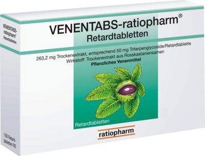 Venentabs Ratiopharm Retard (PZN 06680763)