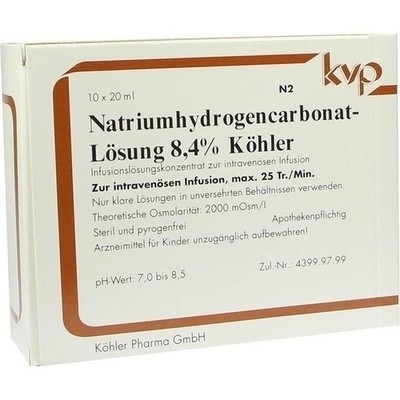Natrium Hydrogencarbonat 8,4% (PZN 02699926)