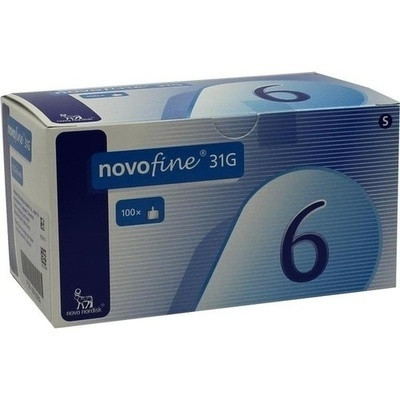 Novofine 6 Kanülen 0,25x6mm (PZN 08769289)