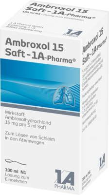 Ambroxol 15 Saft 1a Pharma (PZN 03201319)
