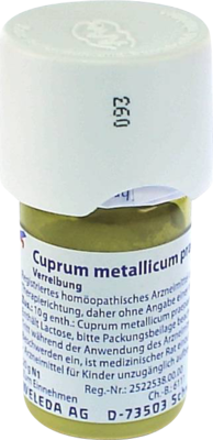 Cuprum Metallicum Praep. D 6 Trit. (PZN 01616068)
