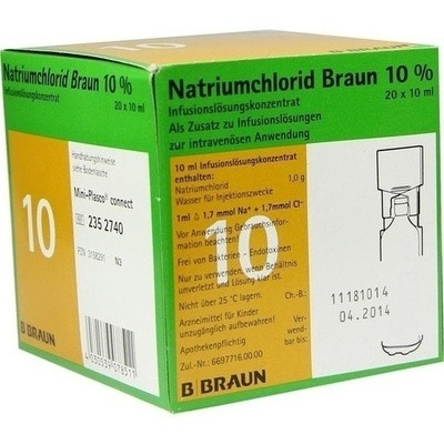 Natriumchlorid 10% Mpc Elektrolytkonzentrat (PZN 03158291)