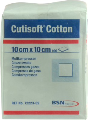 Cutisoft Cotton Kompr.10x10cm (PZN 01499361)