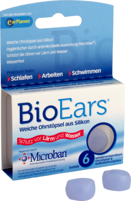 Bioears Silikon Ohrstoepsel Antimikrobielle (PZN 05468222)