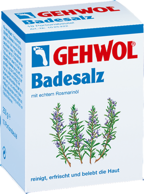 Gehwol Rosmarin Badesalz Portions (PZN 07660751)